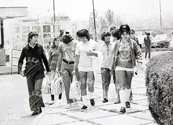 México 1971 - Selección con maletas de xochitl